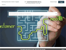 Tablet Screenshot of marketingdiensten-info.nl